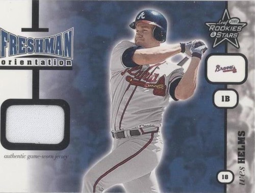2001 Leaf Rookies & Stars - Wes Helms #FO 23
