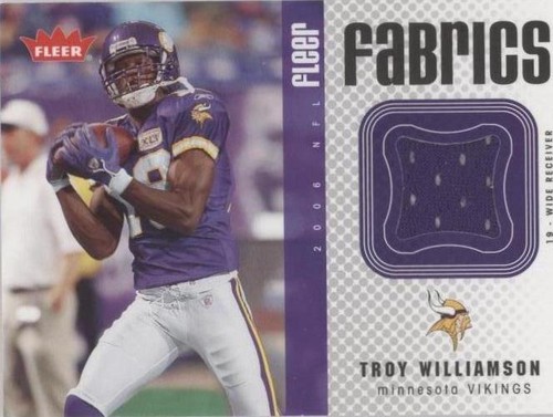 2006 Fleer Troy Williamson #FF-TW
