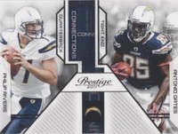 2011 Panini Prestige Antonio Gates Philip Rivers #4