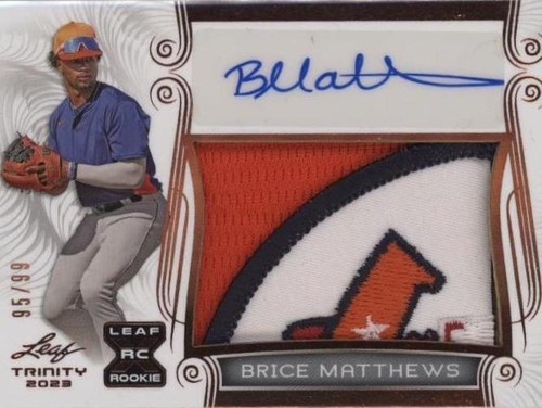 2023 Leaf Trinity - Brice Matthews #PA-BM2