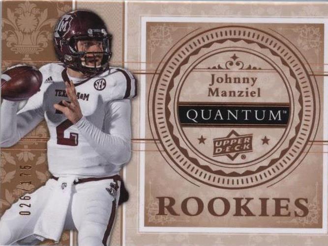 Upper Deck Quantum Johnny Manziel 2013 #XRC-2