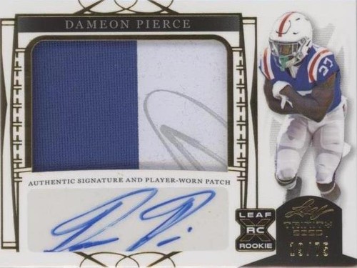 2022 Leaf Trinity Dameon Pierce #PA-DP1