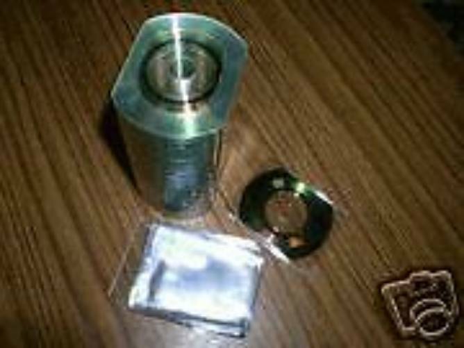 100 NEW RITEK HOCKY RING STYLE BUSINESS CARD CD-R, 32X, SILVER TOP S/S W SLEEVE 
