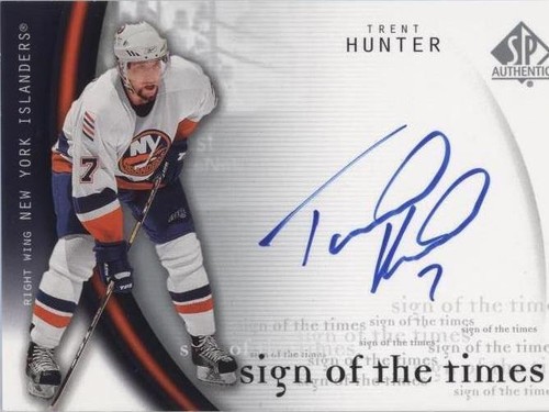 2005-06 SP Authentic - Trent Hunter #TH