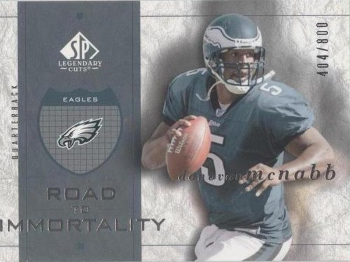 2002 SP Legendary Cuts Donovan McNabb #117