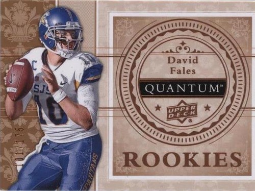 2013 Upper Deck Quantum David Fales #XRC-18