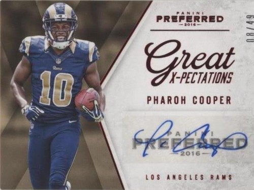 2016 Panini Preferred Pharoh Cooper #353