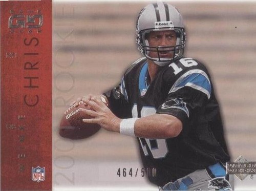 2001 Upper Deck Game Gear Chris Weinke #102