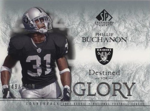 2002 SP Legendary Cuts Phillip Buchanon #194