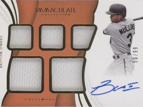 2019 Panini Immaculate Collection - Cedric Mullins #F-CM