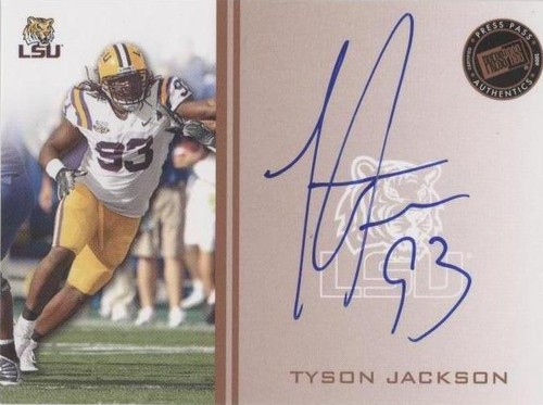 2009 Press Pass Tyson Jackson #PPS - TJ