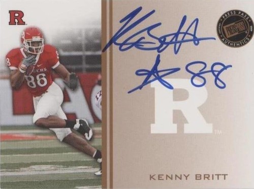 2009 Press Pass Kenny Britt #PPS - KB
