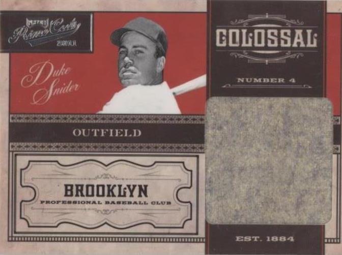 Playoff Prime Cuts 2011 - Duke Snider #6