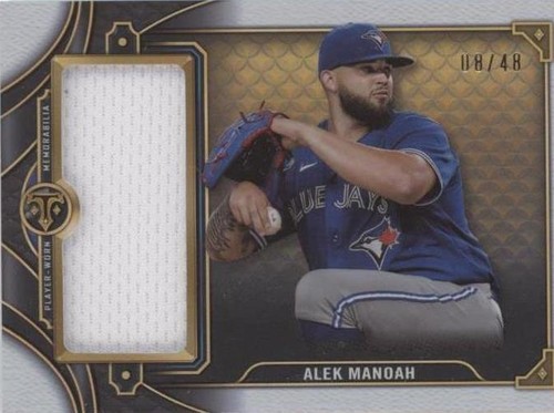 2022 Topps Triple Threads - Alek Manoah #SJR3-AMA1