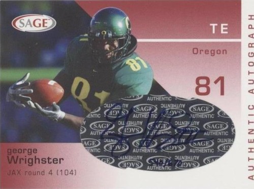 2003 SAGE George Wrighster #A45