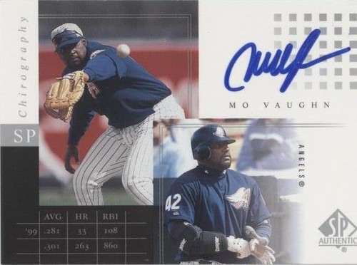 2000 SP Authentic - Mo Vaughn #MV