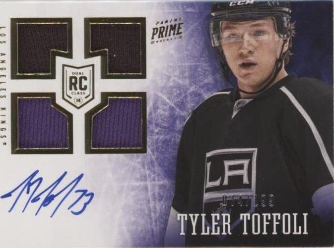 2013-14 Panini Prime - Tyler Toffoli #114