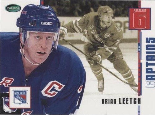 2003-04 Parkhurst Original Six New York Rangers - Brian Leetch #72