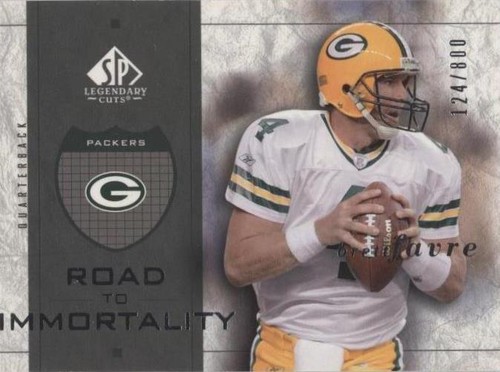 2002 SP Legendary Cuts Brett Favre #113