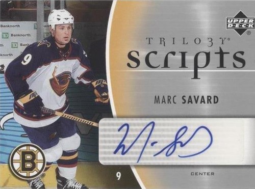 2006-07 Upper Deck Trilogy - Marc Savard #TS-MS