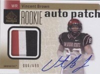 2011 SP Authentic Vincent Brown #221