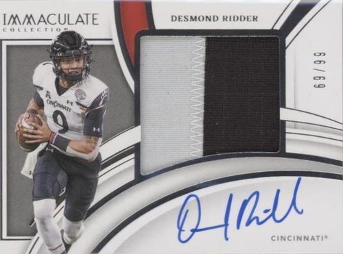 2022 Panini Immaculate Collection Collegiate Desmond Ridder #PP5