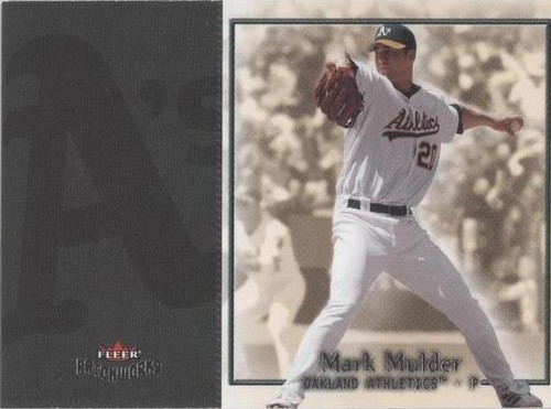 2004 Fleer Patchworks - Mark Mulder #4