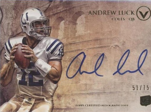 2012 Topps Valor Andrew Luck #VA-AL