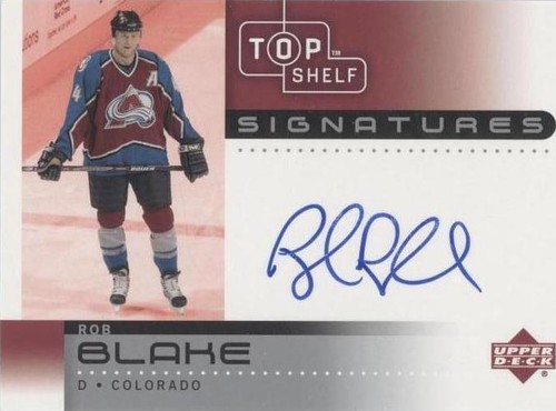 2002-03 Upper Deck Top Shelf - Rob Blake #BL