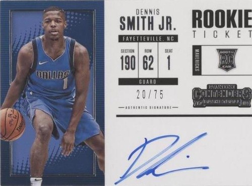 2017-18 Panini Contenders - Dennis Smith Jr. #109