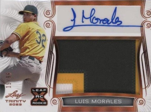 2023 Leaf Trinity - Luis Morales #PA-LM1