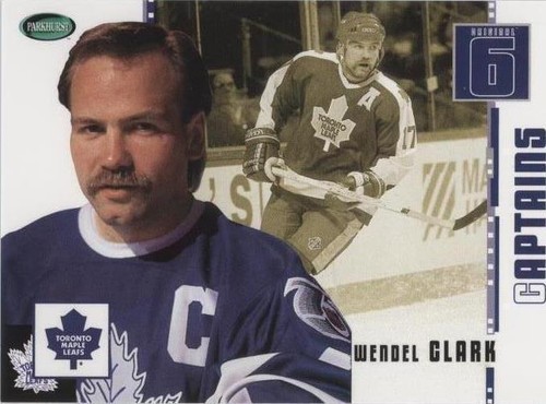 2003-04 Parkhurst Original Six Toronto Maple Leafs - Wendel Clark #73