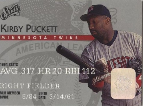 1995 Studio - Kirby Puckett #22