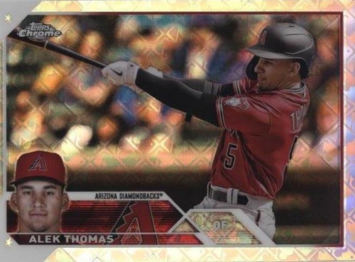 2023 Topps Chrome Logofractor Edition - Alek Thomas #186