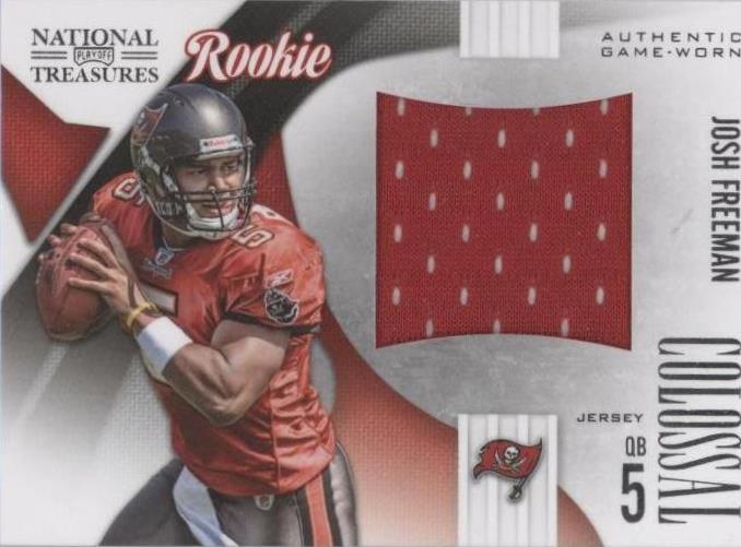 2009 Playoff National Treasures Josh Freeman #7