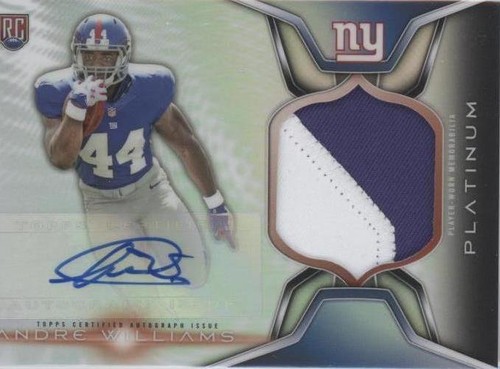2014 Topps Platinum Andre Williams #ARP-AW
