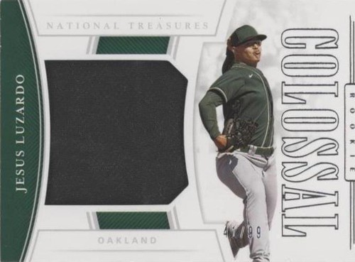 2020 Panini National Treasures - Jesus Luzardo #RCM-JL