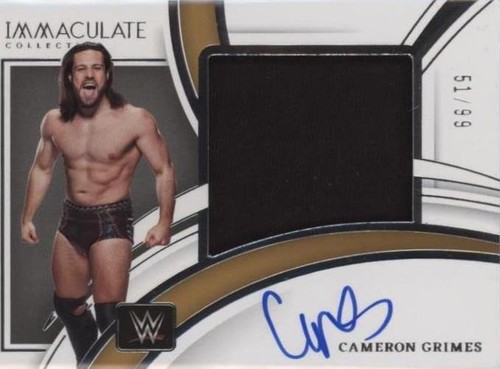 2022 Panini Immaculate Collection WWE - Cameron Grimes #PM-CGR