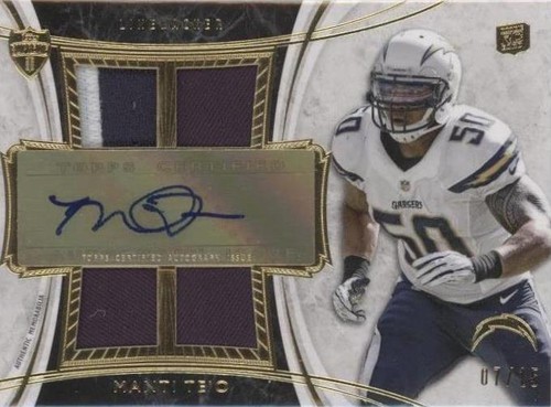 2013 Topps Supreme Manti Te'o #SAQR-MT