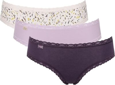 Sloggi 24/7 Weekend 3x Hipster Knickers Lycra Freefit 3 Pack