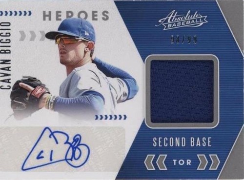 2020 Panini Absolute - Cavan Biggio #AHS-CB