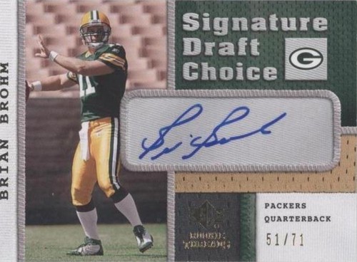 2008 SP Rookie Threads Brian Brohm #SDC-BB
