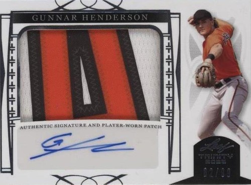 2022 Leaf Trinity - Gunnar Henderson #PA-GH1