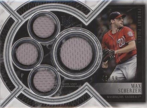 2018 Topps Museum Collection - Max Scherzer #SPQR-MS