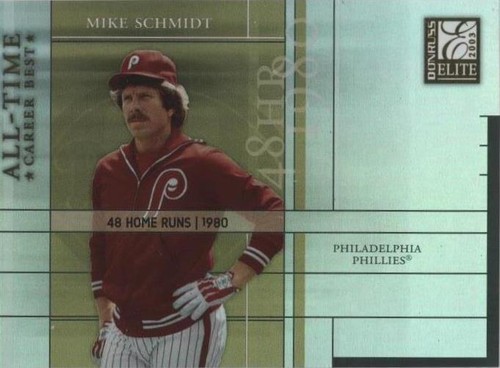 2003 Donruss Elite - Mike Schmidt #AT-7
