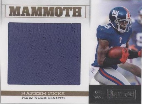 2011 Panini Playbook Hakeem Nicks #5