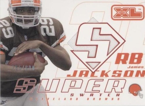 2002 Upper Deck XL James Jackson #SSJJ