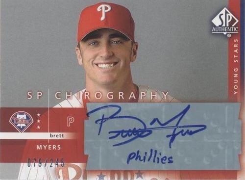 2003 SP Authentic - Brett Myers #MY