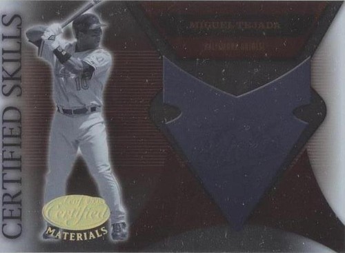 2005 Leaf Certified Materials - Miguel Tejada #CS-19