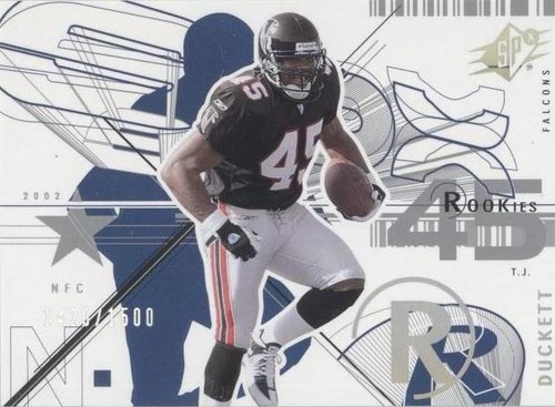 2002 SPx T.J. Duckett #116